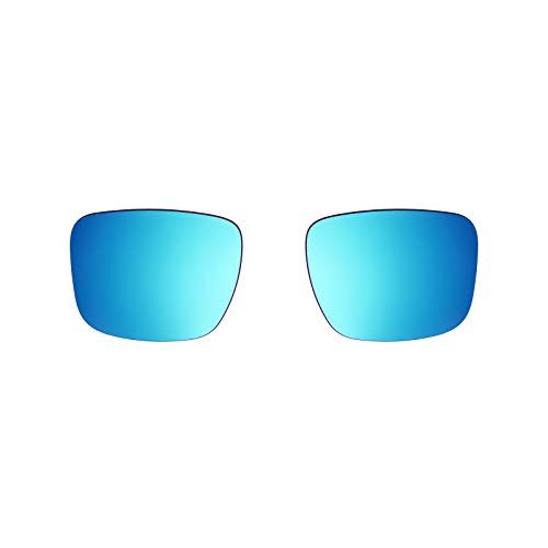 Bose Mirrored Blue, Tenor Polarized Square Replacement Sunglass Lenses, Lens Width: 55 mm