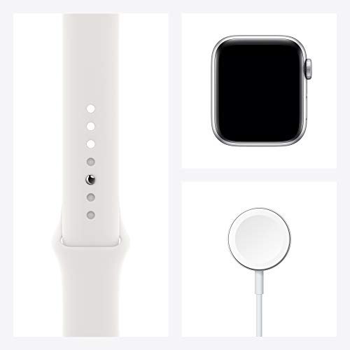 Apple Watch Series 6 (GPS, 40mm) - Silver Aluminum Case with White Sport Band - AOP3 EVERY THING TECH 