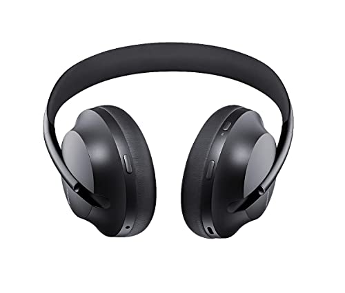 Bose Noise Cancelling Headphones 700, Bluetooth, Over-Ear Wireless Headphones with Built-In Microphone for Clear Calls & Alexa Voice Control, Black