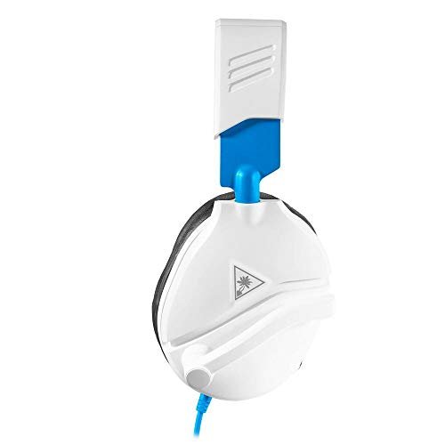 Turtle Beach Recon 70 PlayStation Gaming Headset for PS5, PS4, Xbox Series X, Xbox Series S, Xbox One, Nintendo Switch, Mobile, & PC with 3.5mm - Flip-to-Mute Mic, 40mm Speakers, 3D Audio – White