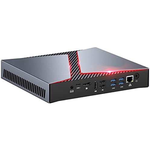 Goodtico G1 Mini PC Core i9 9880H, 8Cores 16Threads 2.3GHZ(Up to 4.8GHZ),Nvidia GTX1650 4G Graphics Gaming Desktop Computer,32G Ram 1TB Nvme SSD Wifi 6 BT 5.2,Pre-install Windows 11 Pro, Auto Power On