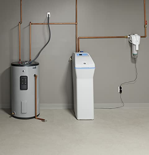 GE Smart Home Water Filter System | Premium Water Filtration System Reduces Lead, Rust & More | Wifi Enabled | Install Kit & Accessories Included | Replace Filters (FTHLM, FTHTM, FTHPM) Every 3 Months