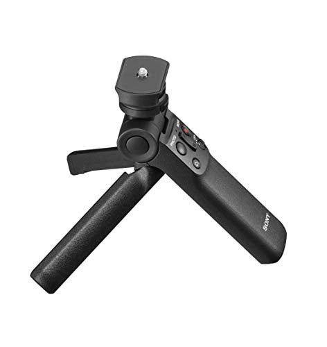 Sony Wireless Bluetooth Shooting Grip and Tripod for still and video, ideal for vlogging (GP-VPT2BT)