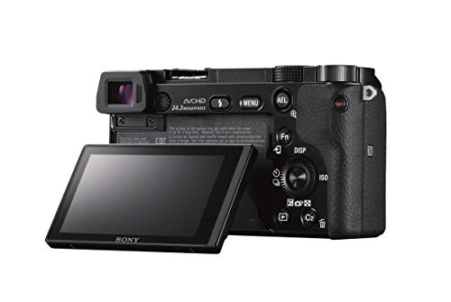 Sony Alpha a6000 Mirrorless Digital Camera 24.3MP SLR Camera with 3.0-Inch LCD (Black) w/16-50mm Power Zoom Lens