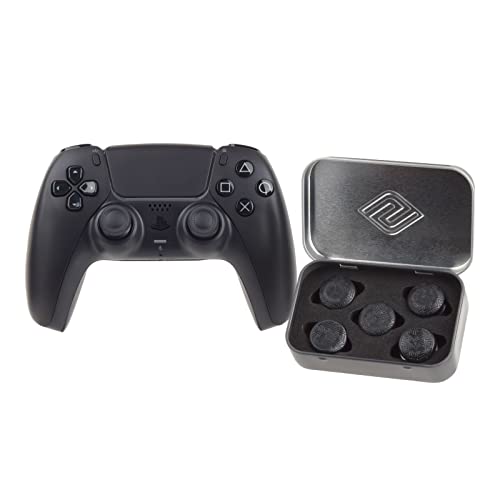 Satisfye Ryze Pads for Playstation (5 Thumbsticks) - Comfort and Precision Thumb Pads, Gaming Accessories Compatible with Playstation 4 (PS4), Playstation 5 (PS5) and The Switch Pro Controller