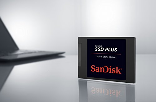 SanDisk SSD PLUS 1TB Internal SSD - SATA III 6 Gb/s, 2.5"/7mm, Up to 535 MB/s - SDSSDA-1T00-G27