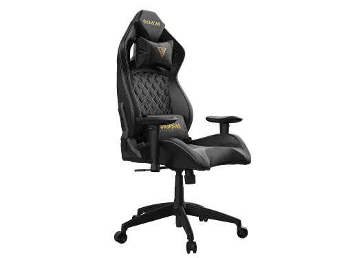 GAMDIAS Aphrodite ML1 Gaming Chair, High Back Headrest and Lumbar with Ergonomic Racing Seat, Black (Aphrodite ML1 Black/Black)