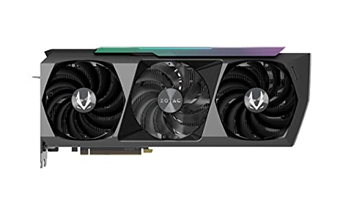 ZOTAC Gaming GeForce RTX™ 3090 AMP Extreme Holo 24GB GDDR6X 384-bit 19.5 Gbps PCIE 4.0 Gaming Graphics Card, HoloBlack, IceStorm 2.0 Advanced Cooling, Spectra 2.0 RGB Lighting, ZT-A30900B-10P