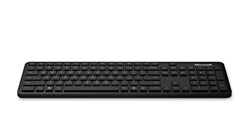 Microsoft Bluetooth Desktop - Matte Black. Slim, Compact, Wireless Bluetooth Keyboard and Mouse Combo. Extra - Long Battery Life. Works with Bluetooth Enbaled PCs/Mac