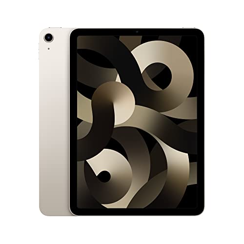 2022 Apple iPad Air (10.9-inch, Wi-Fi, 256GB) - Starlight (5th Generation) - AOP3 EVERY THING TECH 