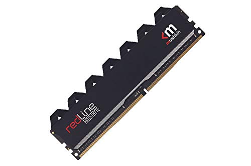 Mushkin Redline Black – DDR4 DRAM – 64GB (2x32GB) UDIMM Memory Kit – 3600MHz (PC4-28800) CL-18 – 288-pin 1.35V Desktop RAM – Non-ECC – Dual-Channel – FrostByte Black Heatsink – (MRC4U360JNNM32GX2)