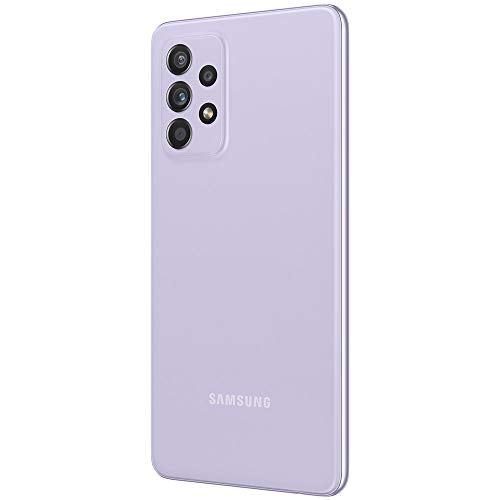 Samsung A52 SM-A525M/DS (128GB + 4GB RAM), 4G LTE, International Version (No US Warranty), Awesome Violet - Unlocked (GSM Only | Not Compatible with Verizon/Sprint)