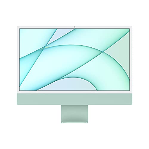 Apple 2021 iMac (24-inch, M1 chip with 8‑core CPU and 8‑core GPU, 8GB RAM, 256GB) - Green