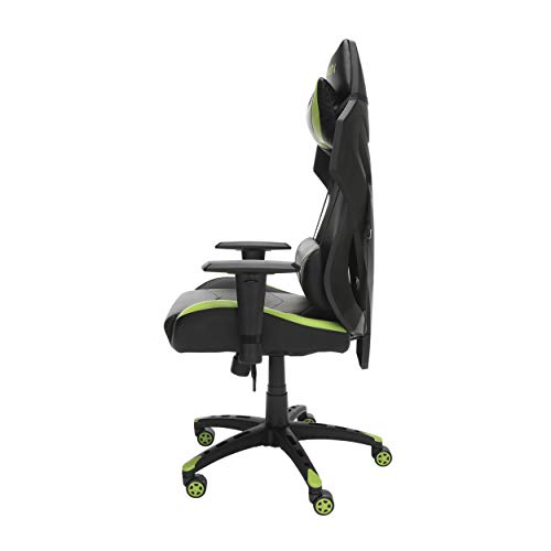 RESPAWN 205 Racing Style Gaming Chair, in Green (RSP-205-GRN)