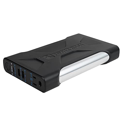 POWER RIDGE X-100 Power Bank: Portable 26,270mAH Lithium-Ion Battery Pack with LED Indicator Lights for Charging Phones, Laptops, or Other Electronics While Camping, Traveling, Road Trips, Tailgating