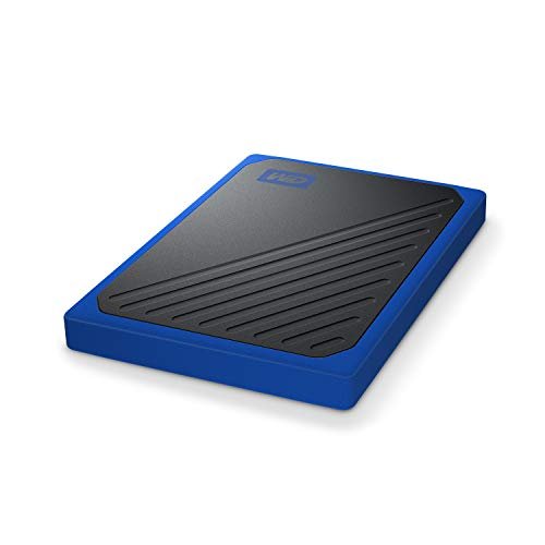 WD 2TB My Passport Go SSD Cobalt Portable External Storage, USB 3.0 - WDBMCG0020BBT-WESN