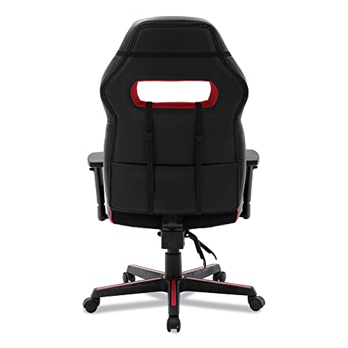 Alera BT-51593RED Racing Style Ergonomic Gaming Chair - Black/Red