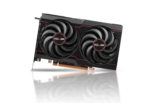 Sapphire 11310-01-20G Pulse AMD Radeon RX 6600 Gaming Graphics Card with 8GB GDDR6, AMD RDNA 2