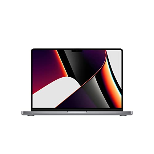 2021 Apple MacBook Pro (14-inch, Apple M1 Pro chip with 8‑core CPU and 14‑core GPU, 16GB RAM, 512GB SSD) - Space Gray (Renewed)