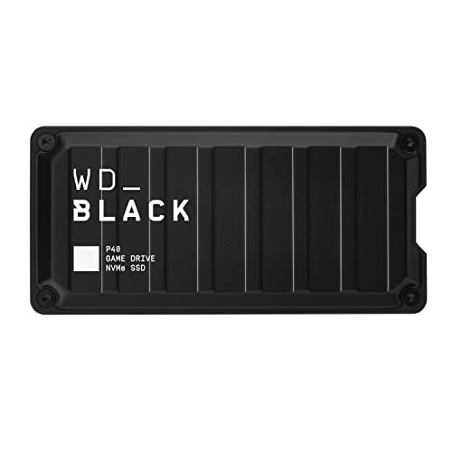 WD_BLACK 500GB P40 Game Drive SSD - Up to 2,000MB/s, Portable External Solid State Drive SSD, Compatible with Playstation, Xbox, PC, & Mac - WDBAWY5000ABK-WESN