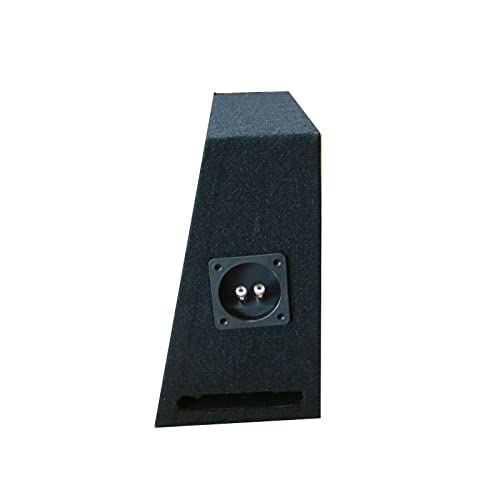 2X Single Ported Angle 12 Inches Truck Subwoofer Box Enclosure with Thick Heavy Duty MDF - 12" Inches Woofer (2 Pieces)