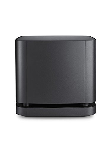 Bose Smart Soundbar 300 Bluetooth Connectivity with Alexa Voice Control Built-in, Black & Bass Module 500, Black