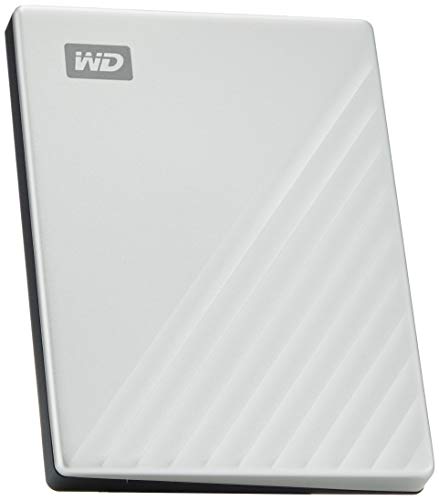 WD 2TB My Passport Ultra for Mac Silver Portable External Hard Drive HDD, USB-C and USB 3.1 Compatible - WDBPMV0040BSL-WESN