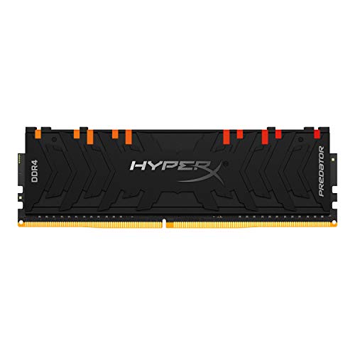 HyperX Predator DDR4 RGB 32GB Kit 3000MHz CL15 DIMM XMP RAM Memory/Infrared Sync Technology- Black (HX430C15PB3AK2/32)