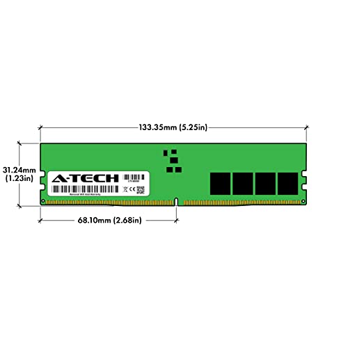 A-Tech 32GB (2x16GB) DDR5 4800 MHz UDIMM PC5-38400 CL40 DIMM 288-Pin 1.1V Desktop RAM Memory Modules