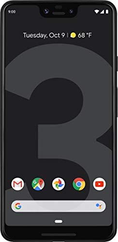 Google Pixel 3 XL Unlocked GSM/CDMA G013A Sim Free Version Direct from Google - US Warranty (Black, 64GB)