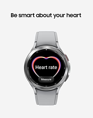 SAMSUNG Galaxy Watch 4 Classic 46mm Smartwatch with ECG Monitor Tracker for Health, Fitness, Running, Sleep Cycles, GPS Fall Detection, Bluetooth, US Version, Black