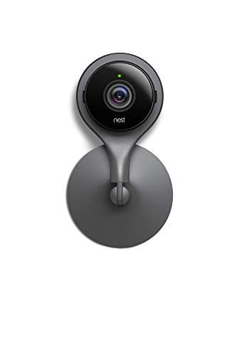 Google - Nest Cam Indoor Security Cameras, 3-Pack - Black (Renewed)