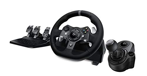 Logitech G920 Driving Force Racing Wheel + Logitech G Driving Force Shifter Bundle