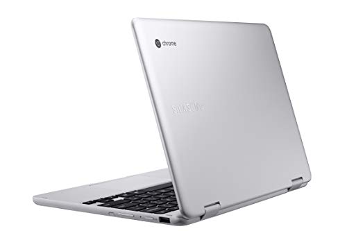 Samsung Chromebook Plus V2, 2-in-1, 4GB RAM, 32GB eMMC, 13MP Camera, Chrome OS, 12.2", 16:10 Aspect Ratio, Light Titan (XE520QAB-K01US)