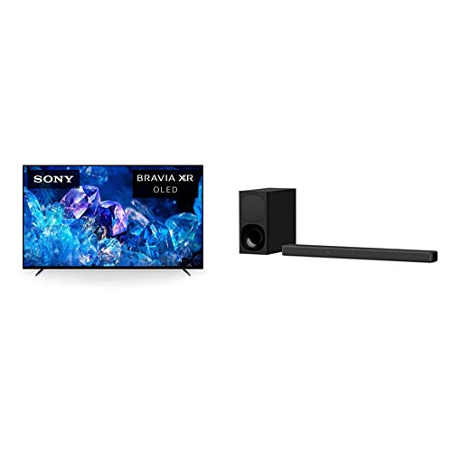 Sony 55 Inch 4K Ultra HD TV A80K Series: BRAVIA XR OLED Smart Google TV, XR55A80K- 2022 Model w/HT-G700: 3.1CH Dolby Atmos/DTS:X Soundbar with Bluetooth Technology