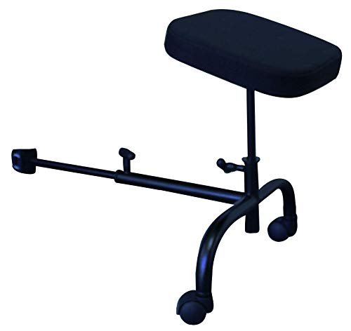 ErgoUP Single Leg Support Under Office Desk - Adjustable, Universal, Ergonomic Elevate Your Legs at Work