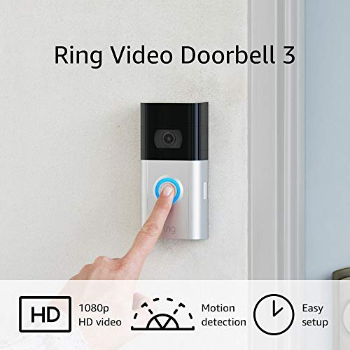 Ring Video Doorbell 3 – enhanced wifi, improved motion detection, easy installation