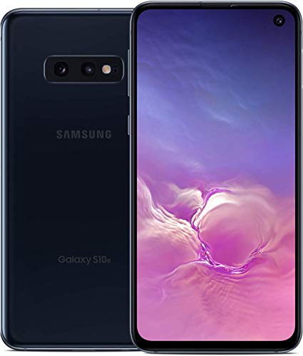 Samsung Galaxy S10e (128GB, 6GB RAM) 5.8" AMOLED Display, US & Global 4G LTE Dual SIM GSM Factory Unlocked SM-G970F/DS - International Model (Prism Black, 128GB + 128GB MicroSD Bundle)