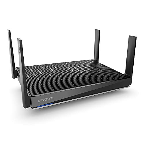 Linksys Mesh Wifi 6 Router, Dual-Band, 3,000 Sq. ft Coverage, 40+ Devices, High-Speed ax Router for Streaming & Gaming, Speeds up to (AX6000) 6.0Gbps - MR9600