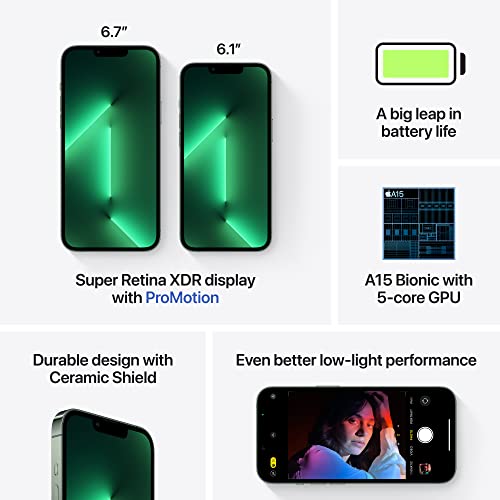 Apple iPhone 13 Pro Max (512 GB, Alpine Green) [Locked] + Carrier Subscription - AOP3 EVERY THING TECH 