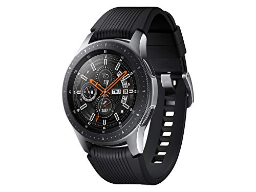 Samsung Galaxy Watch (46mm, GPS, Bluetooth, Unlocked LTE) – Silver/Black (US Version)