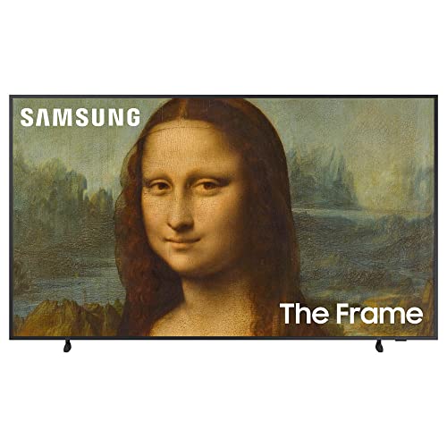 Samsung QN50LS03BAFXZA 50 inch The Frame QLED 4K UHD Quantum HDR Smart TV 2022 Bundle with Samsung 50 inch The Frame Customizable Bezel Modern Teak