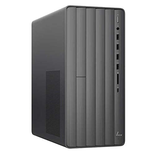 HP Envy Gaming Tower Desktop Computer I 11th Gen Intel 8-Core i7-11700F Processor I 64GB DDR4 2TB SSD + 2TB HDD I Nvidia GeForce GTX 1660 Super 6GB Graphic I USB-C VGA Win11 Black + HDMI Cable