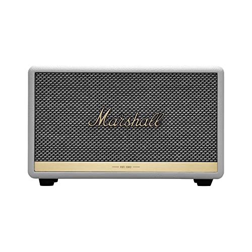 Marshall Acton II Bluetoth Speaker & Stanmore II Wireless Bluetooth Speaker, White - New