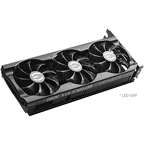 EVGA GeForce RTX 3080 12GB XC3 Ultra Gaming, 12G-P5-4865-KL, 12GB GDDR6X, iCX3 Cooling, ARGB LED, Metal Backplate, LHR