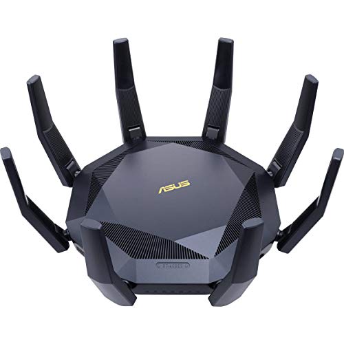 ASUS AX6000 WiFi 6 Gaming Router (RT-AX89X) - Dual Band 12-Stream Gigabit Wireless Internet Router, Dual 10G Ports, Gaming & Streaming, AiMesh Compatible, Included Lifetime Internet Security