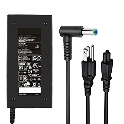 New19.5V 7.7A 150W AC Adapter Charger,Fit for HP ZBook 15 G3 G4,HP ZBook Studio G3 G4,HP ZBook 15u G3 G4,HP OMEN 15, OMEN x by HP Laptop ADP-150XB B Power Supply Connector 4.5mm x 3.0mm