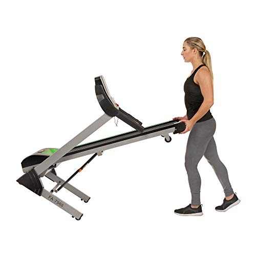 Fitness Avenue Treadmill with Automatic Incline and Bluetooth Speakers by Sunny Health & Fitness