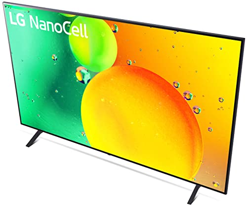 LG 86-Inch Class NANO75 Series Alexa Built-in 4K Smart TV, 120Hz Refresh Rate, AI-Powered 4K, WiSA Ready, Cloud Gaming (86NANO75UQA, 2022)