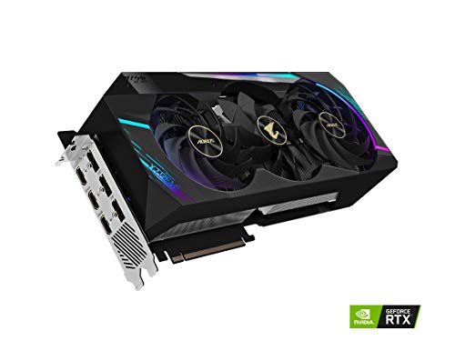 GIGABYTE AORUS GeForce RTX 3090 Xtreme 24G Graphics Card, Max Covered Cooling, 24GB 384-bit GDDR6X, GV-N3090AORUS X-24GD Video Card